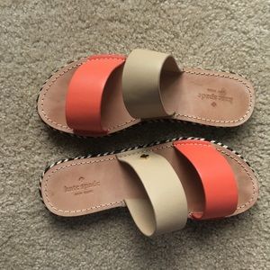 Kate spade Idreena sandals in coral